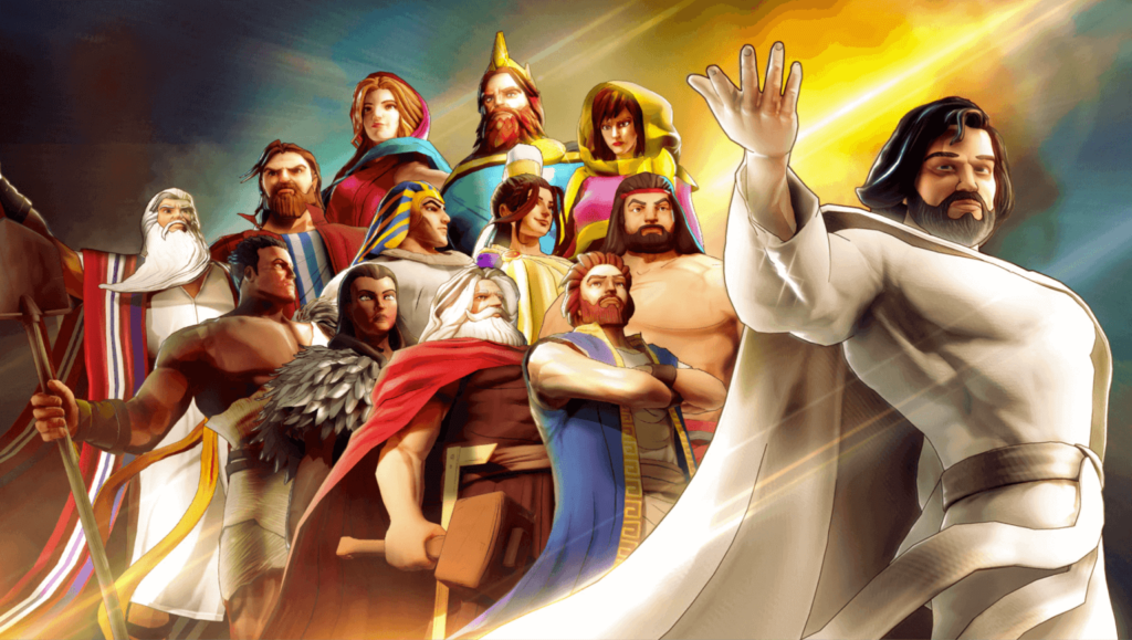 Heroes 2 characters - bible heroes championship