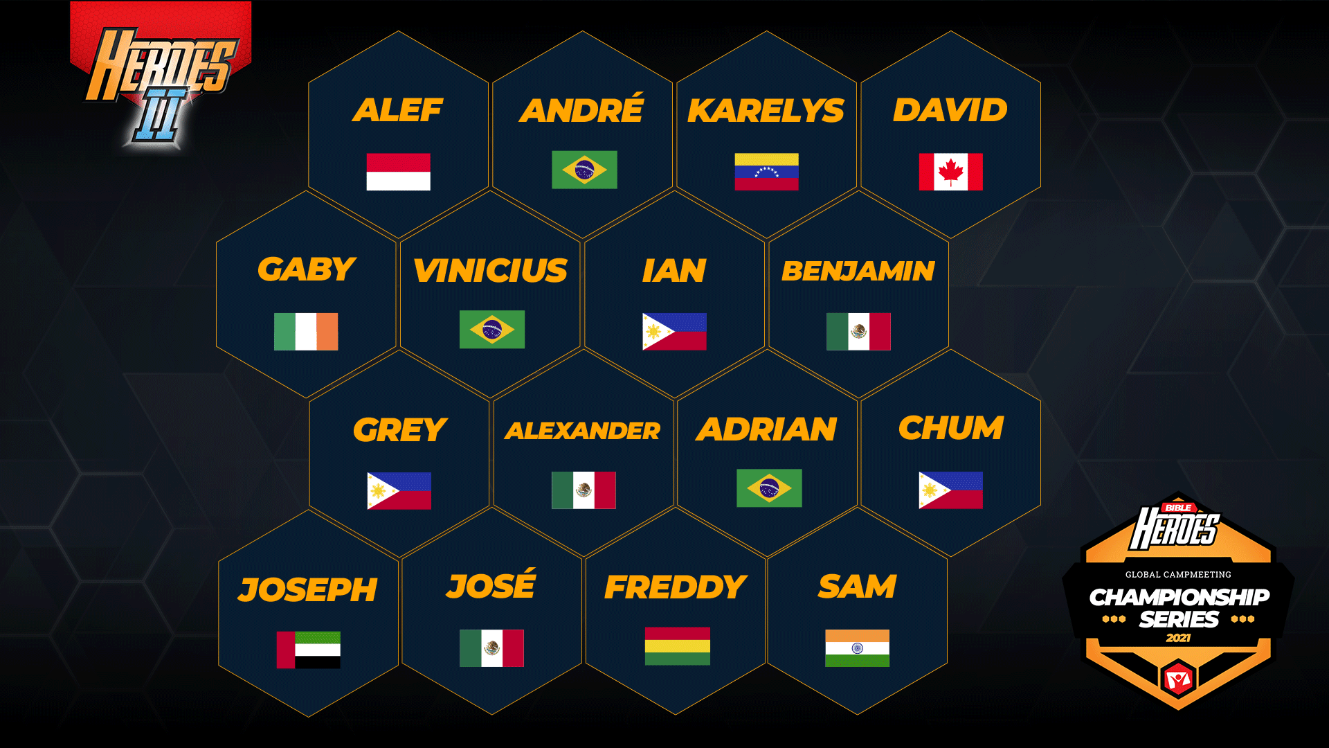 CAMPEONATO BÍBLICO DO HEROES 6 Heroes II Schedule 2