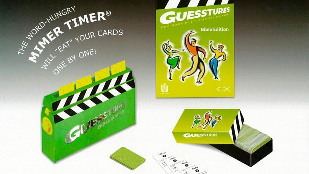 5 atividades em família para desfrutar com jogos da Bíblia 19 Heroes: Guesstures Bible Edition