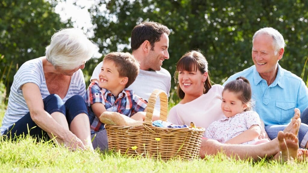 10 Creative Ways to Tell the Story of Esther to Kids 23 Heroes: Family having a picnic