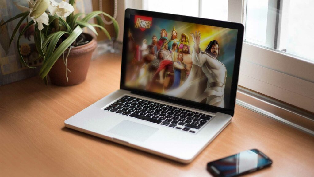 Unang Kampeon ng Bible Heroes World Tournament: Sino Siya? 10 Heroes: The Bible Trivia Game sa laptop