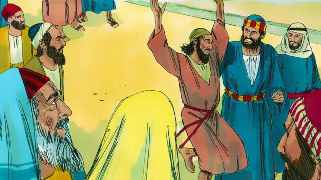 Bible Builds #68 Peter and John Get Arrested - Season 1 - Yippee