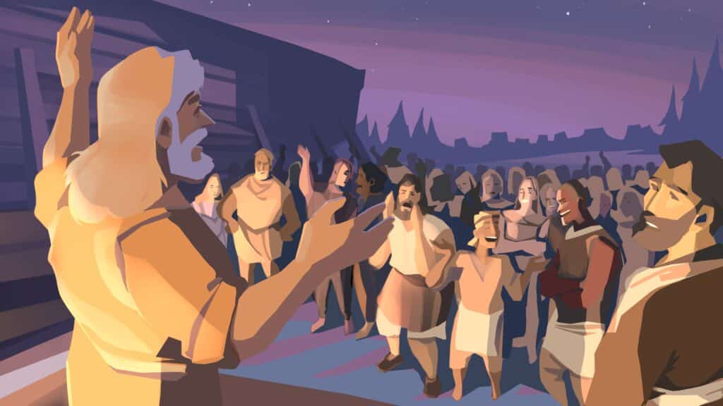 5 Interesting Facts About Noah and the Great Flood 13 Heroes: Noah preaching