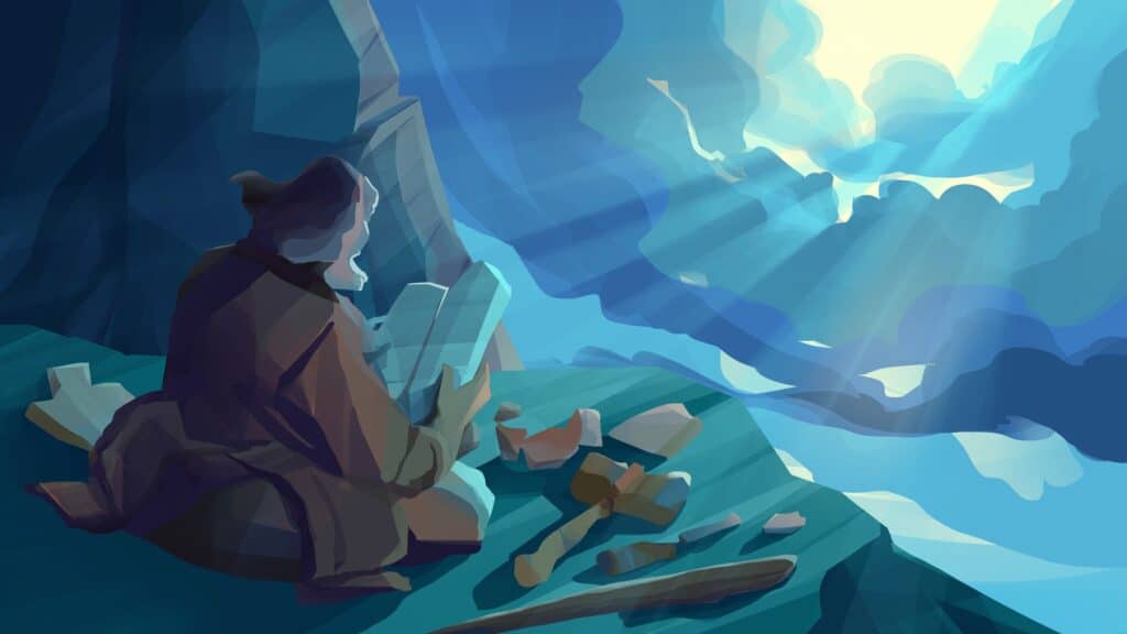 5 Interesting Facts About Noah and the Great Flood 15 Heroes: Noah reading the Law