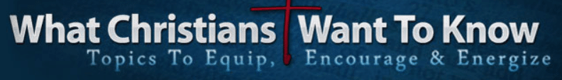 what christians want to know banner
