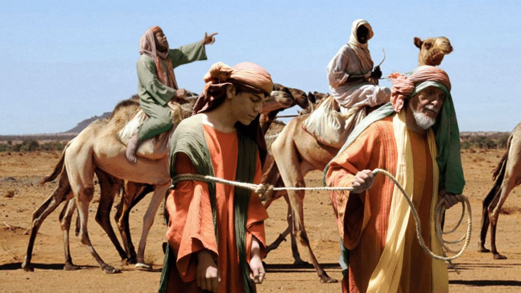 Heroes: Joseph with the egyptian merchants