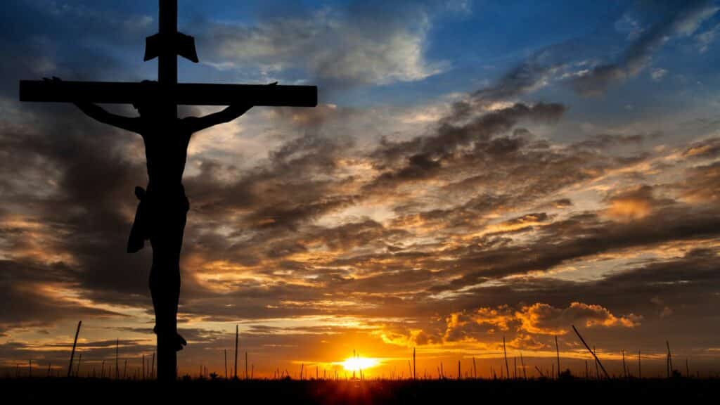 Blood Sacrifice: Examples, Types, Roles, and Fulfillment 25 Heroes: Jesus crucified on the cross