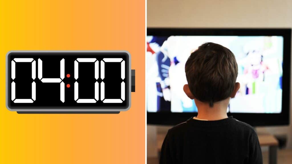 Quanto tempo de tela é demais para seus filhos: um estudo de caso