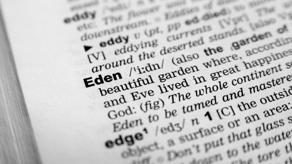 Sino Ang Lumikha Kina Adan at Eba at Saan Sila Nanirahan? 16 Heroes: Eden sa diksyunaryo