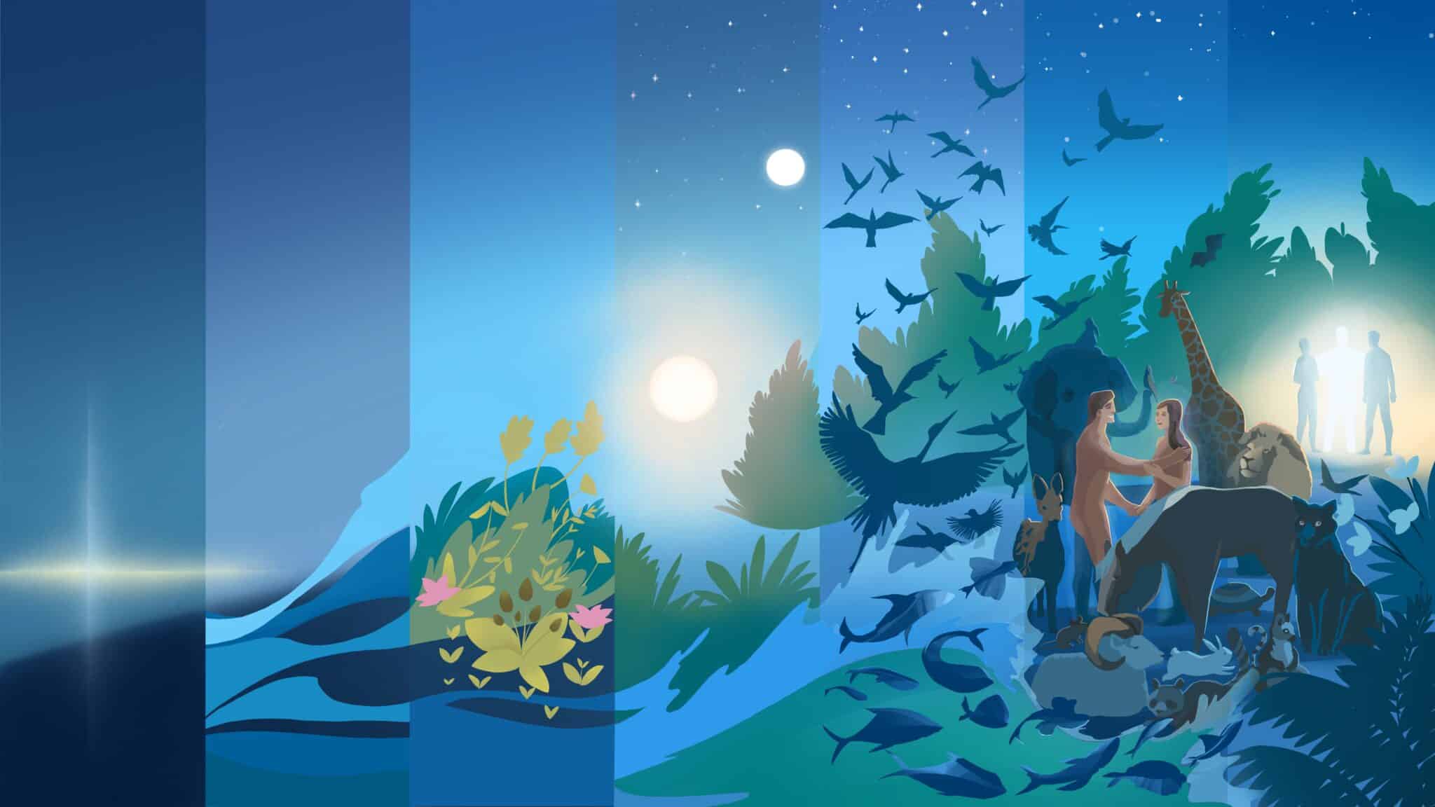 How God Created the Earth in 6 Days and Rested on the 7th