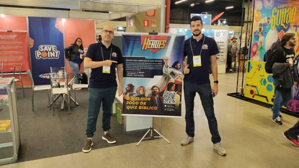 Heroes na maior convenção de jogos de mesa da América Latina