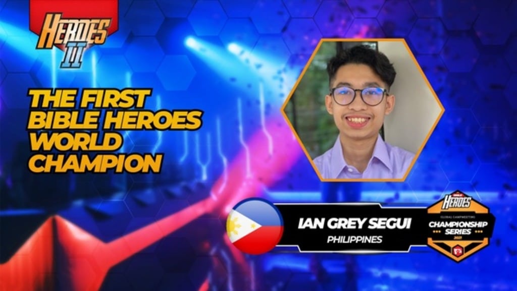 Unang Kampeon ng Bible Heroes World Tournament: Sino Siya? 7 Heroes: Ian Segui